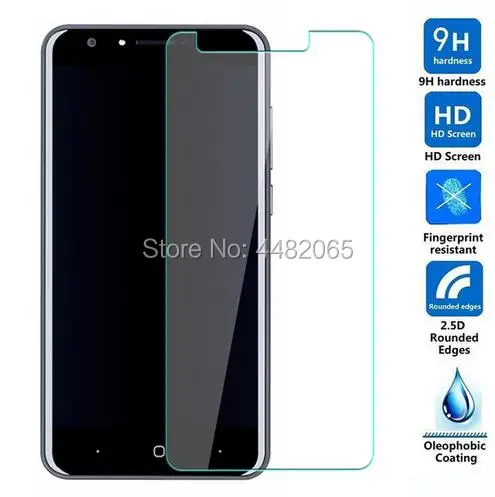 Закаленное стекло 2.5D Для Doogee X60L защитная пленка 9H Передняя Защита ЖК Экрана