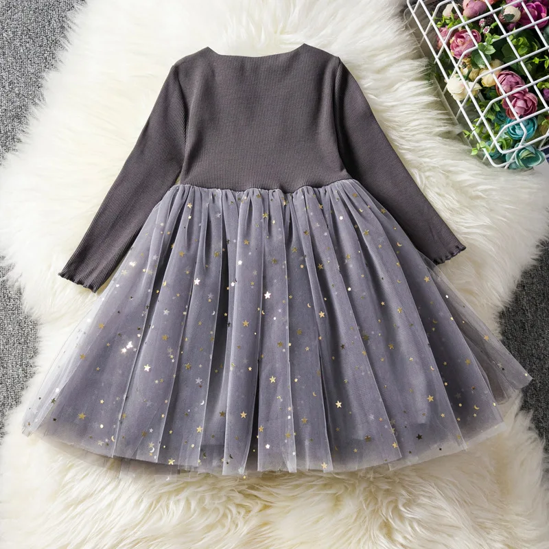 2019 New Autumn Winter Girls Children Princess Dresses Children Cute Spelling Five-pointed Star Gauze O-neck Long Sleeve Dress
2019 New Autumn Winter Girls Children Princess Dresses Children Cute Spelling Five-pointed Star Gauze O-neck Long Sleeve Dress