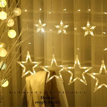 LED Star Curtain String Fairy Lights Battery Powered USB Dual-Use Remote Control Garland Lamp Decorations for Home Party Garden
LED Star Curtain String Fairy Lights Battery Powered USB Dual-Use Remote Control Garland Lamp Decorations for Home Party Garden