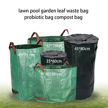 5 Sizes Gardening Tool Bag Reusable Plastic Gardening Waste Bags Lawn Pool Yard Lawn Garden Leaf Waste Bag Garden Camping Use
5 Sizes Gardening Tool Bag Reusable Plastic Gardening Waste Bags Lawn Pool Yard Lawn Garden Leaf Waste Bag Garden Camping Use