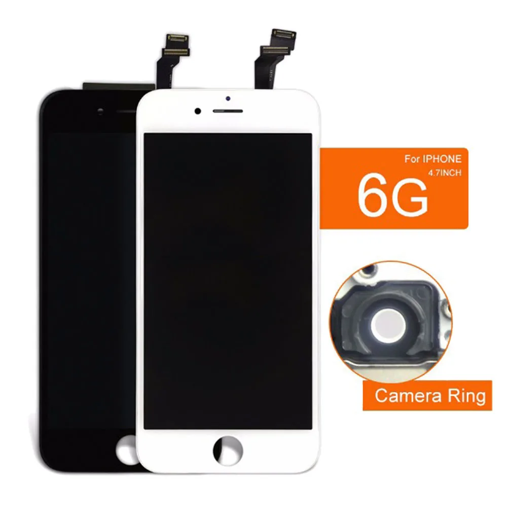Refurbished LCD digitizer assembly for iPhone 6 black / white panel grade AAA
Refurbished LCD digitizer assembly for iPhone 6 black / white panel grade AAA