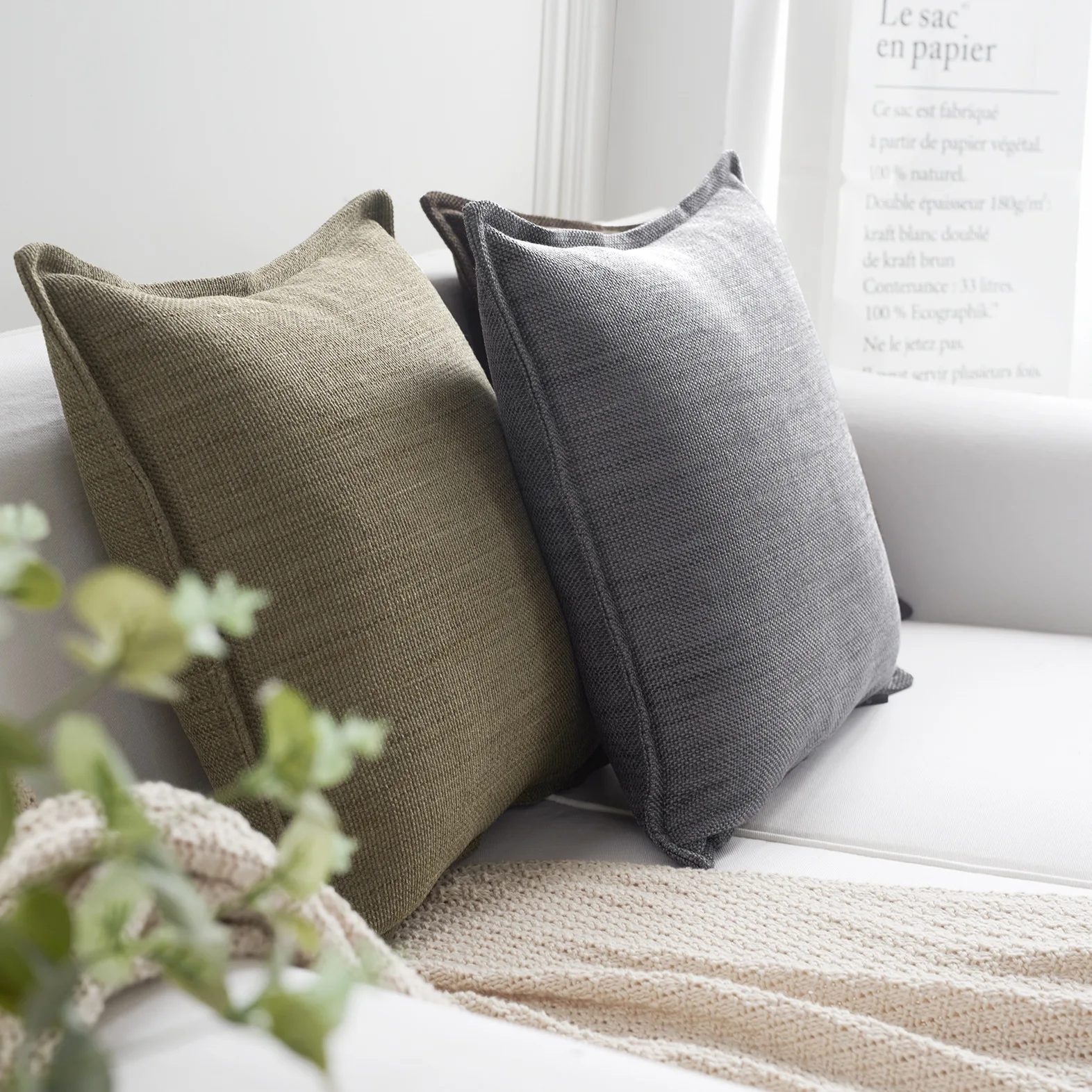 LM Modern Simple PillowCase Bedding Square Throw Pillow Covers Hidden Zipper 45 X 45 Cm
LM Modern Simple PillowCase Bedding Square Throw Pillow Covers Hidden Zipper 45 X 45 Cm