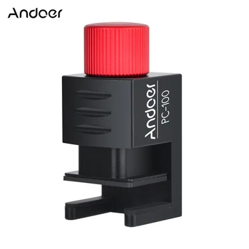 Andoer PC-100 Adjustable Metal Phone Holder Mini Cell Phone Clamp Tripod Adapter with 1/4 Inch Screw Hole for Tripod Video phone
Andoer PC-100 Adjustable Metal Phone Holder Mini Cell Phone Clamp Tripod Adapter with 1/4 Inch Screw Hole for Tripod Video phone