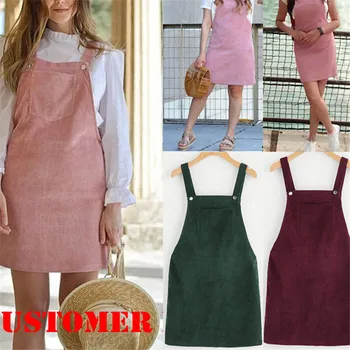 Women's Casual Sleeveless Solid Front Pockets Jumpsuit Overalls Bib Skirts Harem A-line Skirt Jumpsuit Rompers
Women's Casual Sleeveless Solid Front Pockets Jumpsuit Overalls Bib Skirts Harem A-line Skirt Jumpsuit Rompers