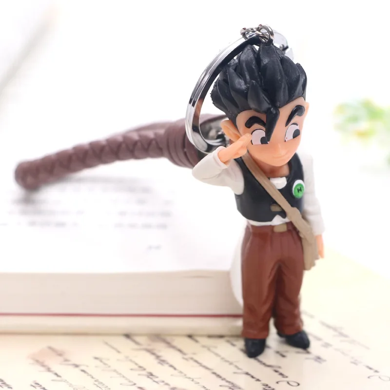 Newest 6pcs Keychain Dragon Ball Z Series Son Goku Vegeta Trunks Anime PVC Action Figure Key Chain Model Toys Ornament
Newest 6pcs Keychain Dragon Ball Z Series Son Goku Vegeta Trunks Anime PVC Action Figure Key Chain Model Toys Ornament