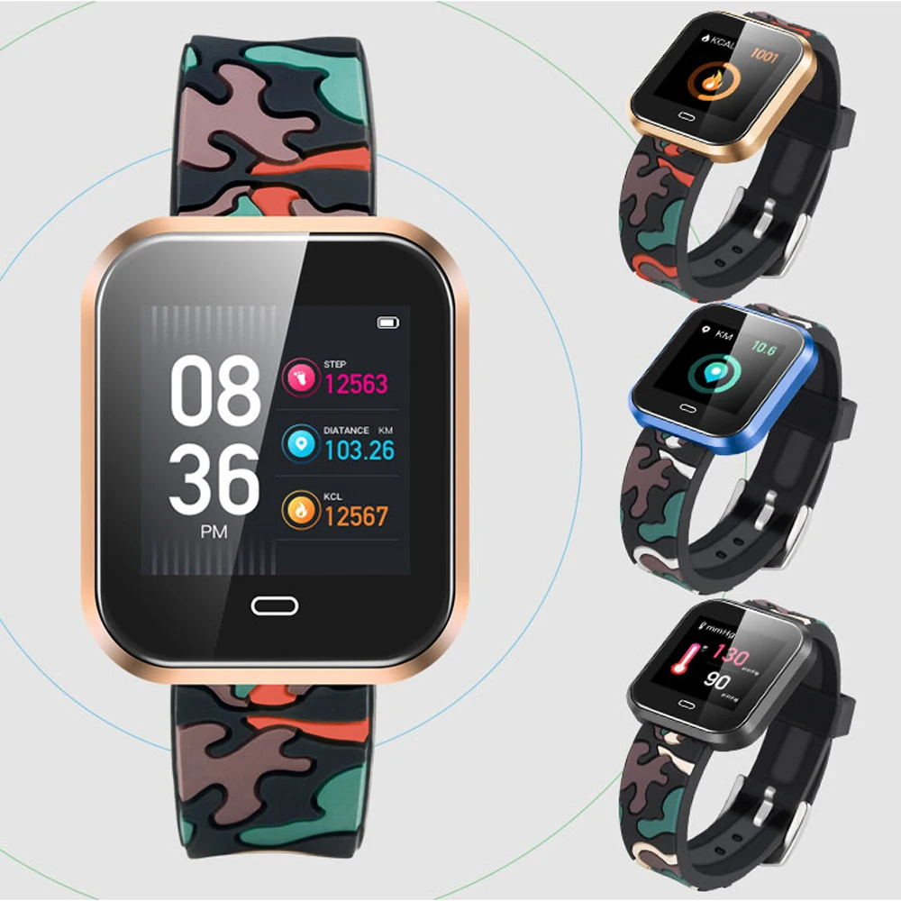 Smart Watch Men Women Fitness Heart Rate Monitor Blood Pressure Touch Pedometer Bluetooth Intelligent Sports Rubber Smart Band
Smart Watch Men Women Fitness Heart Rate Monitor Blood Pressure Touch Pedometer Bluetooth Intelligent Sports Rubber Smart Band