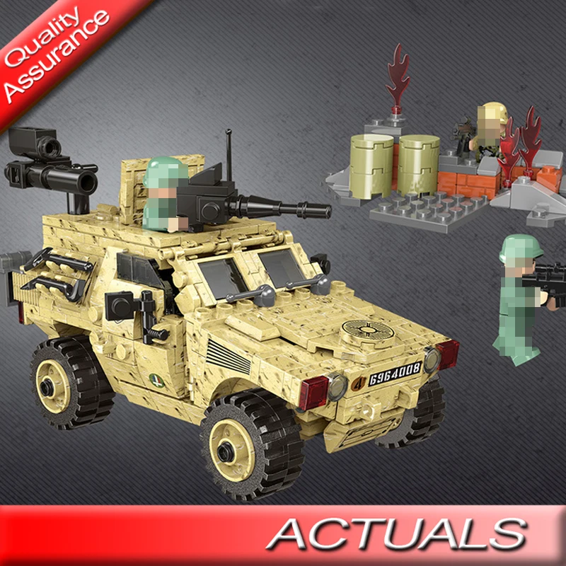 XINGBAO 06024 Military Series The Wheeled Armored Vehicle Building Blocks Car Model Bricks Toys Gifts Compatible with Lego MOC
XINGBAO 06024 Military Series The Wheeled Armored Vehicle Building Blocks Car Model Bricks Toys Gifts Compatible with Lego MOC