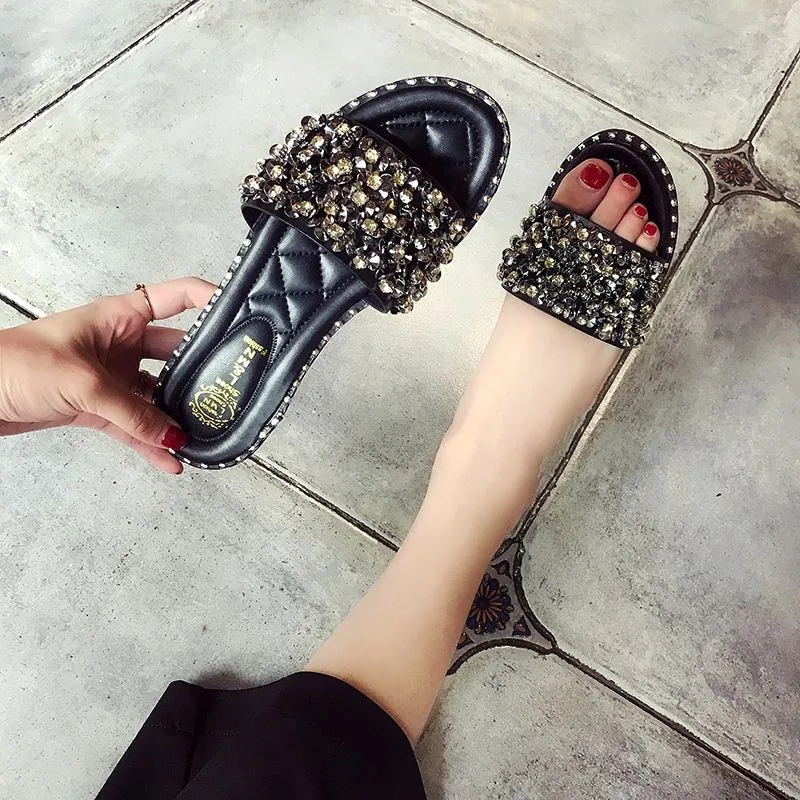 Carole Levy 2019 New Woman Fashion Slipper Bling Luxury Crystal Female Summer Shoes Cozy Girl Beach Outside Shopping Slides
Carole Levy 2019 New Woman Fashion Slipper Bling Luxury Crystal Female Summer Shoes Cozy Girl Beach Outside Shopping Slides
