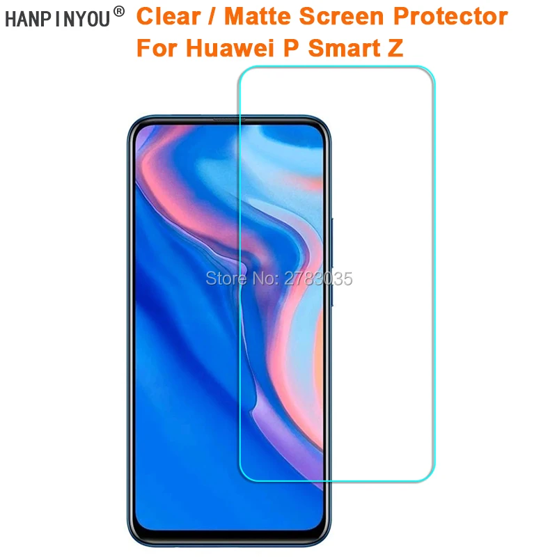 For Huawei P Smart Z 6.59" Clear Glossy / Anti-Glare Matte Screen Protector Protective Film Guard (Not Tempered Glass)
For Huawei P Smart Z 6.59" Clear Glossy / Anti-Glare Matte Screen Protector Protective Film Guard (Not Tempered Glass)