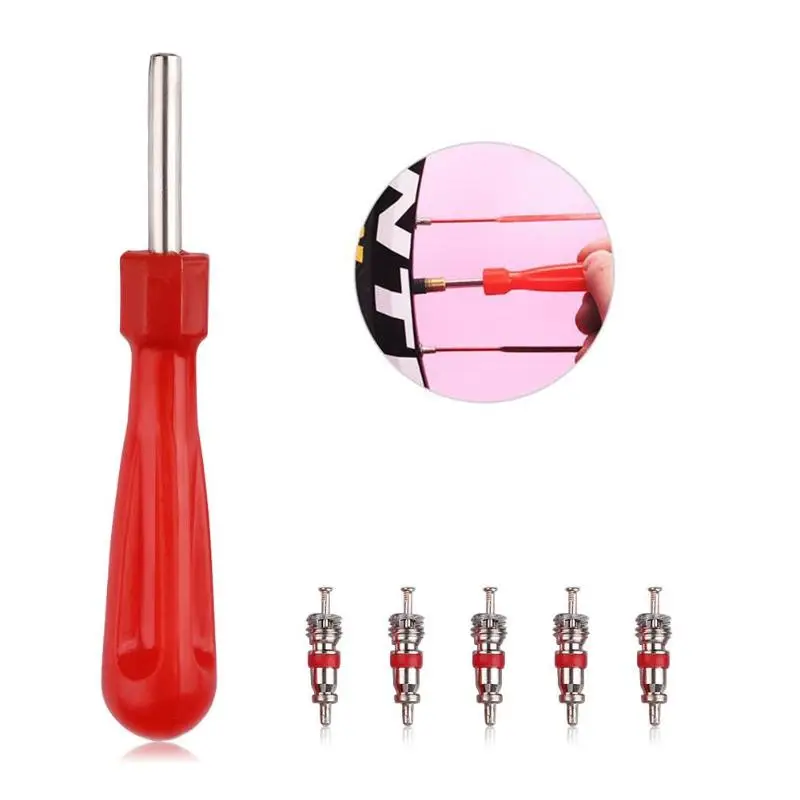 5Pcs/set Red Automobile Tire Valve Cores Remover Removal Tools For Car Motorcycle Scooter Motor Bike Valve Stem Core Repair Tool
5Pcs/set Red Automobile Tire Valve Cores Remover Removal Tools For Car Motorcycle Scooter Motor Bike Valve Stem Core Repair Tool