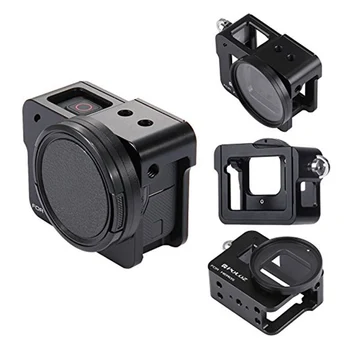 PULUZ for GoPro New Hero (2018) GoPro HERO6/5 CNC Aluminum Alloy Housing Shell Case Protective Cage with Insurance Frame & 52m
PULUZ for GoPro New Hero (2018) GoPro HERO6/5 CNC Aluminum Alloy Housing Shell Case Protective Cage with Insurance Frame & 52m