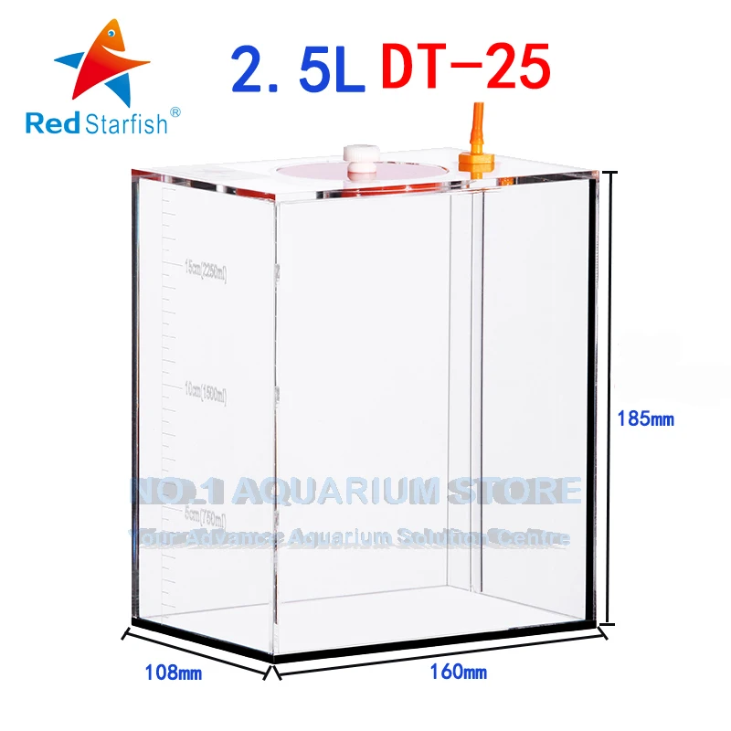 Red Starfish Dosing Pump dt-25 Scale Liquid Storage Bucket With Scale 2.5Liters High Quality Acrylic made
Red Starfish Dosing Pump dt-25 Scale Liquid Storage Bucket With Scale 2.5Liters High Quality Acrylic made