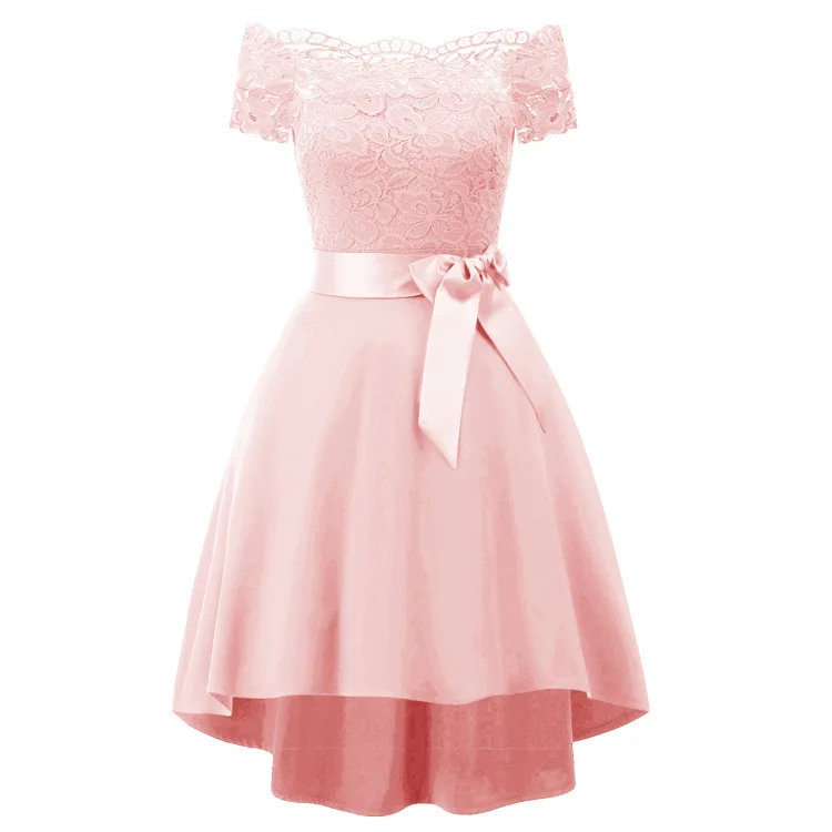 Classic off the Shoulder Lace 2019 Autumn And Winter New Women Bohemian Dress Bridesmaids Short Manufacturer Direct
Classic off the Shoulder Lace 2019 Autumn And Winter New Women Bohemian Dress Bridesmaids Short Manufacturer Direct