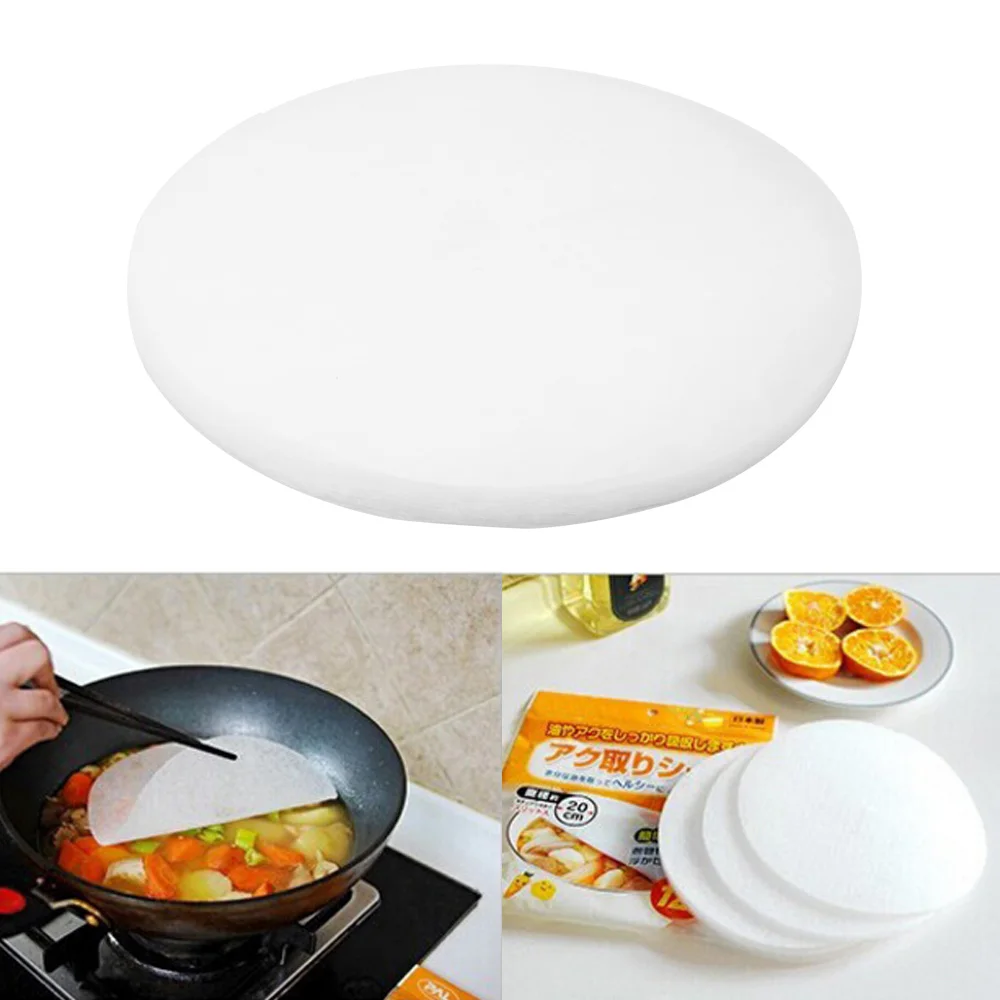 12 piece/set Oil Absorption Membrane Pads Soup Oil - Absorbing Paper Food Oil On Paper Diameter 20cm
12 piece/set Oil Absorption Membrane Pads Soup Oil - Absorbing Paper Food Oil On Paper Diameter 20cm
