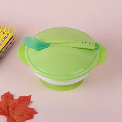 Baby Kids Children Suction Cup Bowl Spoon Slip-resistant Tableware Kit Set Feeding Lid Training Sucker Bowl New
Baby Kids Children Suction Cup Bowl Spoon Slip-resistant Tableware Kit Set Feeding Lid Training Sucker Bowl New