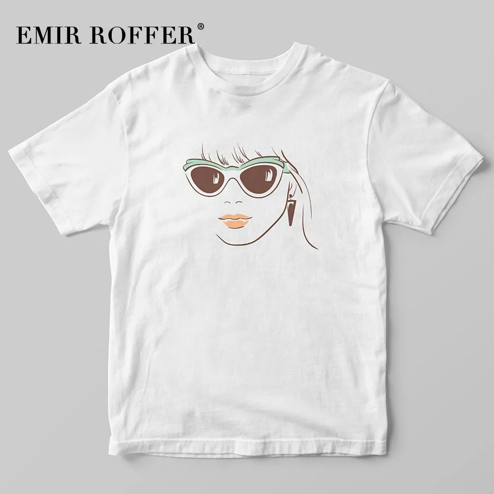 EMIR ROFFER Female Women's T-shirt Print Graphic T Shirts Free Shiping Summer Casual Cotton Tshirt Fashion Harajuku Top
EMIR ROFFER Female Women's T-shirt Print Graphic T Shirts Free Shiping Summer Casual Cotton Tshirt Fashion Harajuku Top