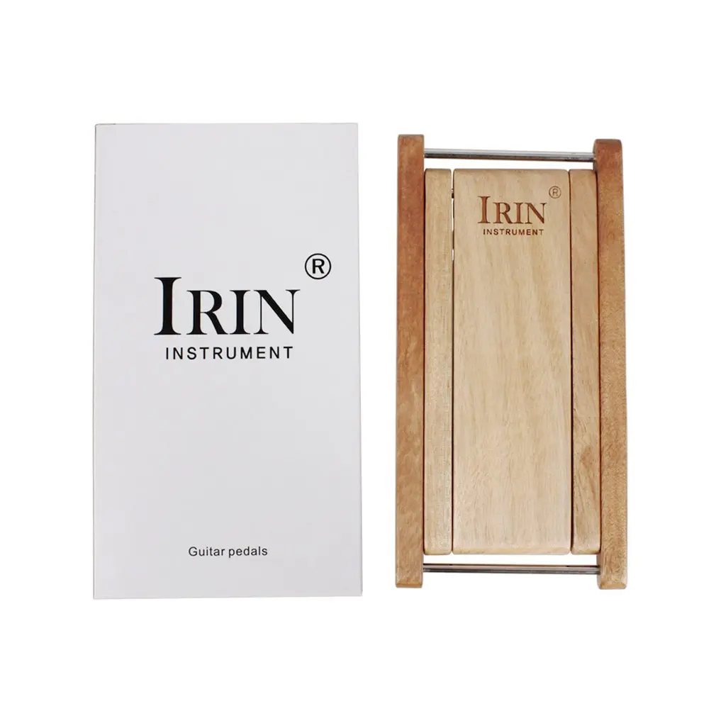 IRIN New Guitar Pedals High Quality Solid Wood Three-speed Adjustment Foldable Easy To Carry
IRIN New Guitar Pedals High Quality Solid Wood Three-speed Adjustment Foldable Easy To Carry