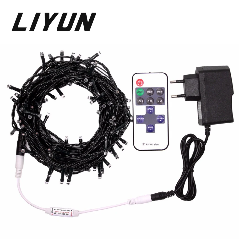 DC 12V Fairy Lights Outdoor Led String Waterproof 10M 20MLight Strip For Holiday Christmas Garland Garden led lights decoration | Лампы и