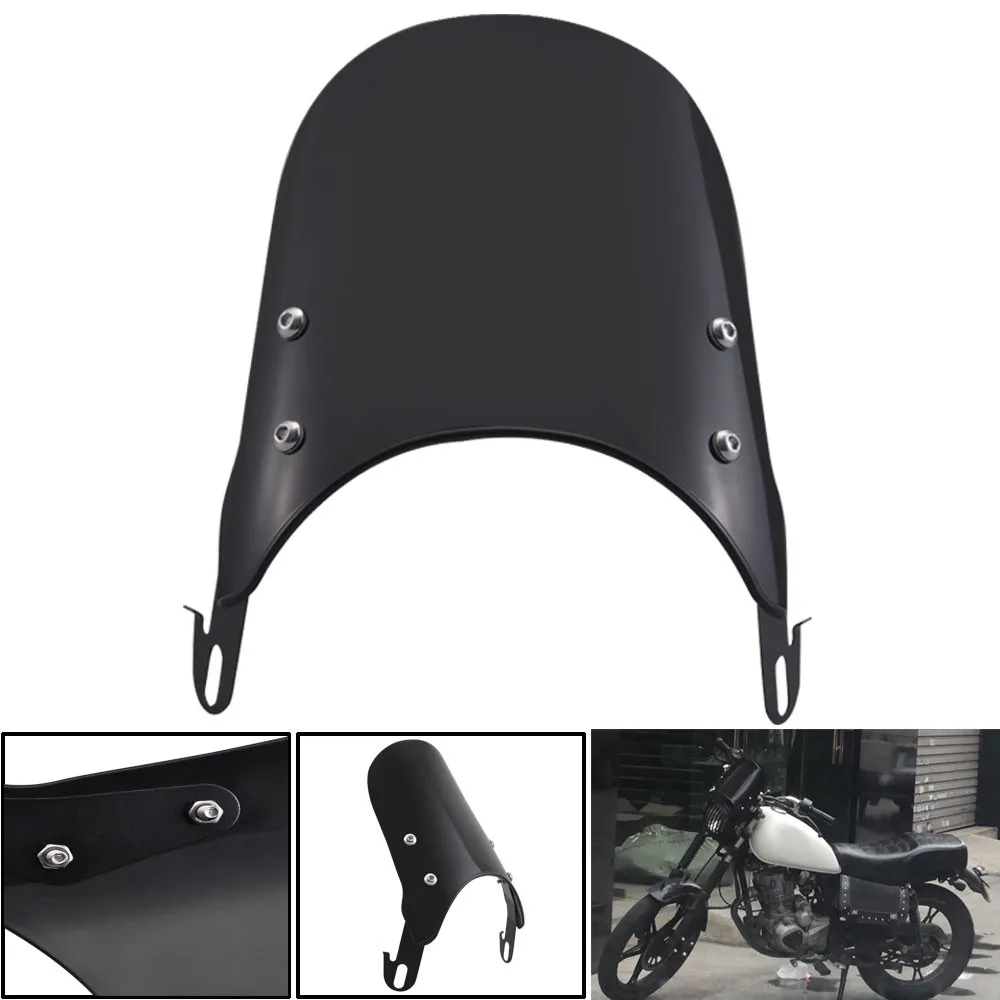 5-7 Inch Compact Sport Retro Cafe Racer Windshield Instrument Visor For Sportster Honda Yamaha XJR 1300 Suzuki GSX 1400 Royal
5-7 Inch Compact Sport Retro Cafe Racer Windshield Instrument Visor For Sportster Honda Yamaha XJR 1300 Suzuki GSX 1400 Royal