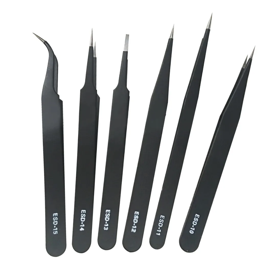 Mayitr 6PCS Anti-static Precision Eyelash Extension Tweezer Stainless Steel Lashes Tweezer For False Mink Eyelash Extension
Mayitr 6PCS Anti-static Precision Eyelash Extension Tweezer Stainless Steel Lashes Tweezer For False Mink Eyelash Extension