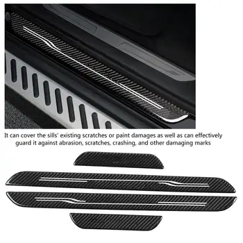 4pcs Carbon Fiber Car Styling Door Sill Guards Protector Sills Trim Stickers for BMW 3 Series E90 2005-2012
4pcs Carbon Fiber Car Styling Door Sill Guards Protector Sills Trim Stickers for BMW 3 Series E90 2005-2012