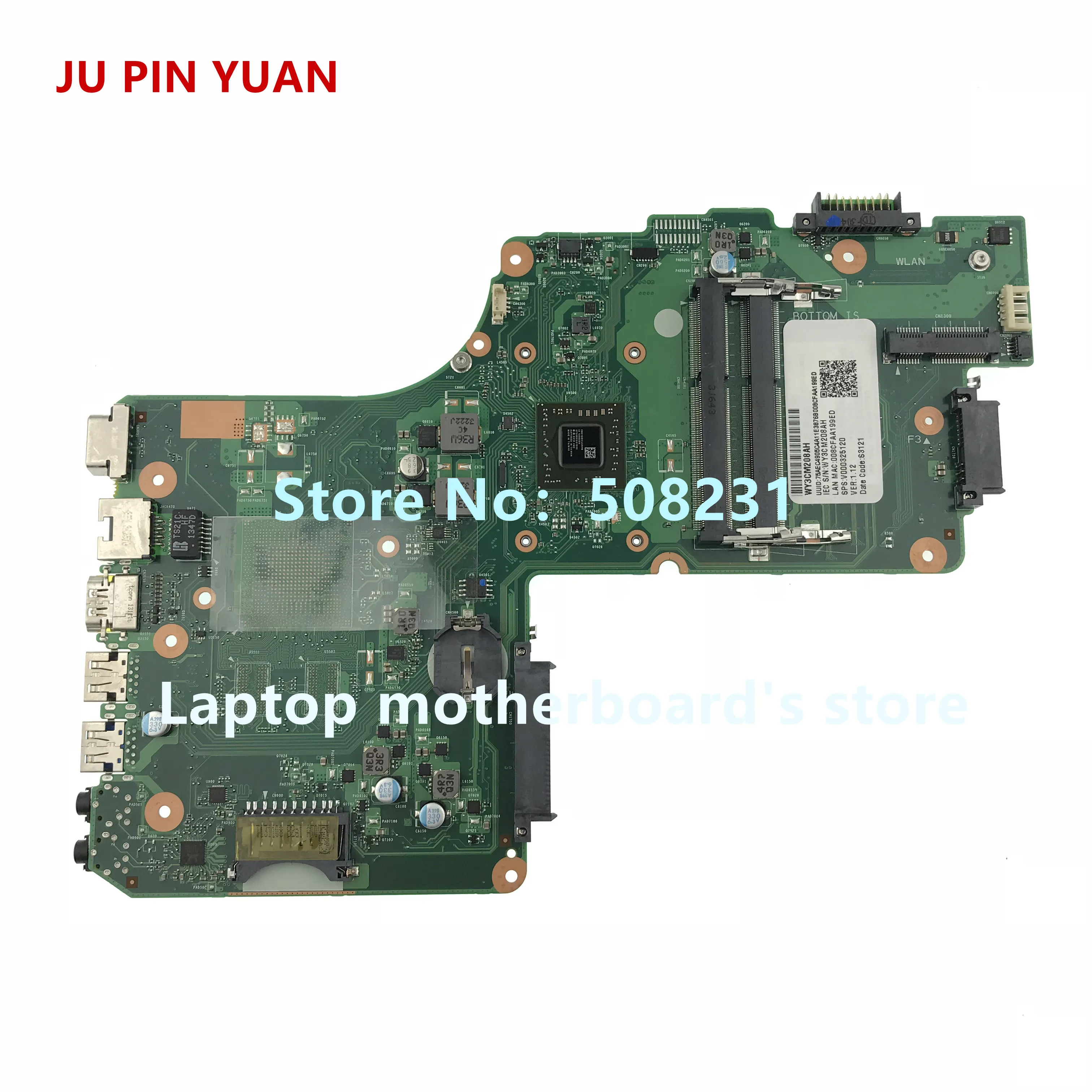 V000325120 6050A2556901 Mainboard for Toshiba Satellite C55D C55D-A C55D-A5163 Laptop Motherboard
V000325120 6050A2556901 Mainboard for Toshiba Satellite C55D C55D-A C55D-A5163 Laptop Motherboard