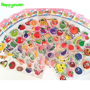 Happyxuan 12 sheets Kids Cute 3D Puffy Stickers Fruits and Vegetables Cartoon Kindergarten School Teacher Reward
Happyxuan 12 sheets Kids Cute 3D Puffy Stickers Fruits and Vegetables Cartoon Kindergarten School Teacher Reward