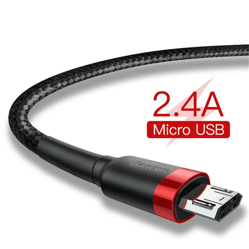 Фото Мобильный телефон USB кабель для передачи данных Micro Xiaomi Redmi Note 5 Pro 4 двусторонний