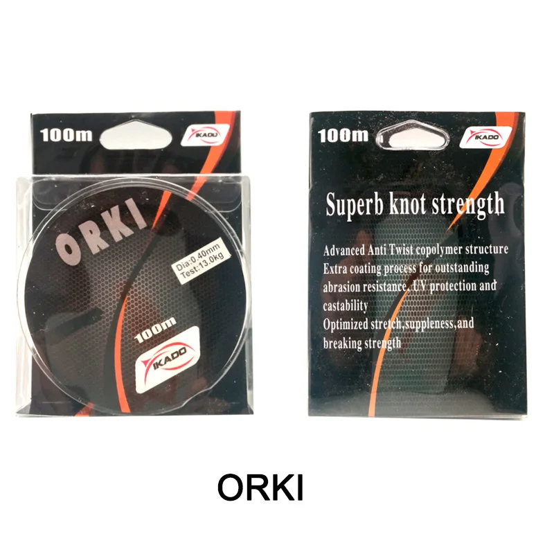 Nylon fishing line super strong 100m monofilament fish line Carp Fluorocarbon for spools Saltwater
Nylon fishing line super strong 100m monofilament fish line Carp Fluorocarbon for spools Saltwater