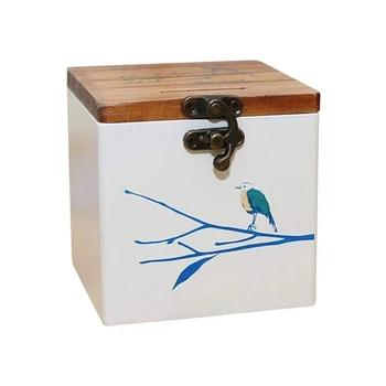 1PC Treasure Box Retro Wooden Handmade Branch Pattern Piggy Bank Home Decor Saving Pot Money Toys with Hole Lock
1PC Treasure Box Retro Wooden Handmade Branch Pattern Piggy Bank Home Decor Saving Pot Money Toys with Hole Lock