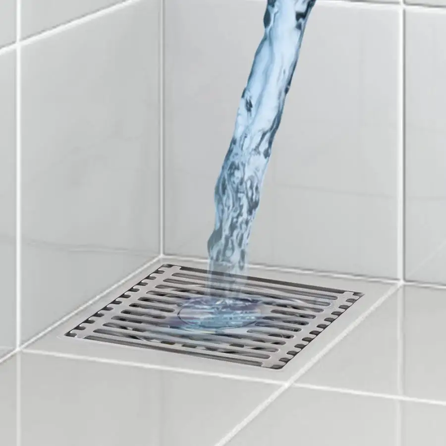 Floor Drains Stainless Steel Shower Floor Bathroom Drainage Gully Leakage Square10cm Thickening
Floor Drains Stainless Steel Shower Floor Bathroom Drainage Gully Leakage Square10cm Thickening
