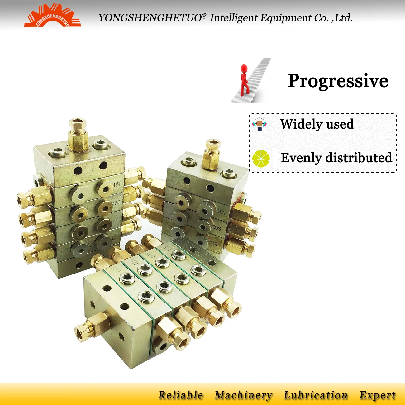 Grease distributor progressive feeder block lubrication Resistance separator valve manifold 0.16cc/cyc 10 outlet JPQ-1000-10
Grease distributor progressive feeder block lubrication Resistance separator valve manifold 0.16cc/cyc 10 outlet JPQ-1000-10