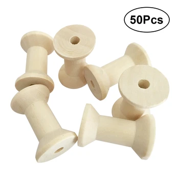 50pcs Spool Natural Wooden Empty Vintage Durable DIY Roller Bobbin Tool for Ribbon Needlework Sewing Crafts Wire
50pcs Spool Natural Wooden Empty Vintage Durable DIY Roller Bobbin Tool for Ribbon Needlework Sewing Crafts Wire