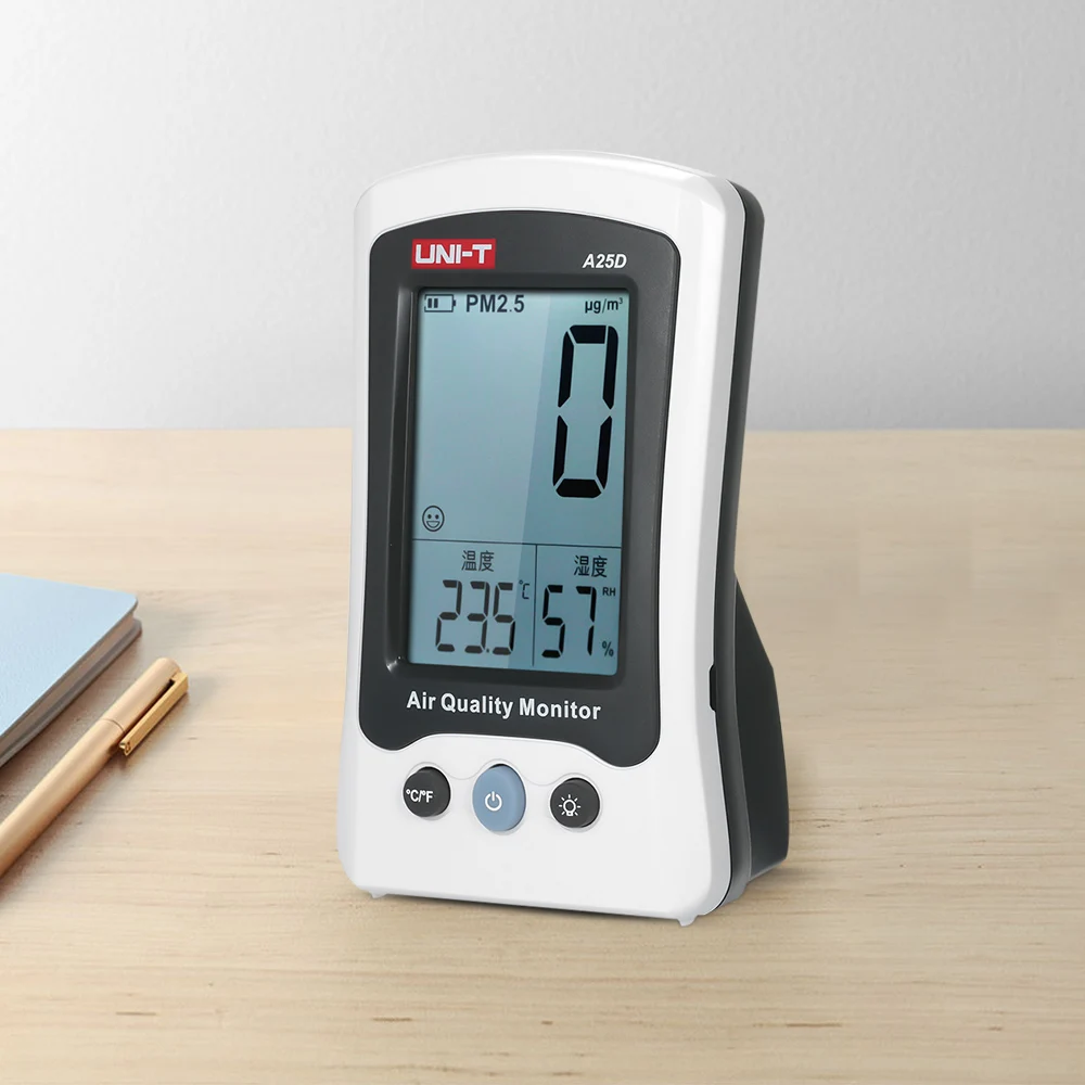 KKMOON PM2.5 Tester Temperature and Humidity Meter PM2.5 Air Quality Monitor Rechargeable PM2.5 Detector Thermometer
KKMOON PM2.5 Tester Temperature and Humidity Meter PM2.5 Air Quality Monitor Rechargeable PM2.5 Detector Thermometer
