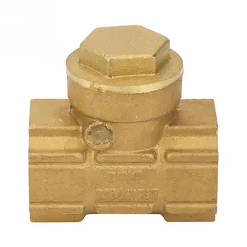 DN25/DN20/DN15 Brass One-way Automatic Swing Check Valve for Water Oil Acidic Media Tool
DN25/DN20/DN15 Brass One-way Automatic Swing Check Valve for Water Oil Acidic Media Tool