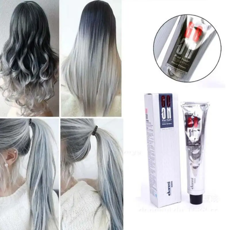 One-time Smoky Gray Punk Style Light Grey Silver Grandma Gray Hair Dye Color Unisex Color Hair Wax Dye Cream
One-time Smoky Gray Punk Style Light Grey Silver Grandma Gray Hair Dye Color Unisex Color Hair Wax Dye Cream