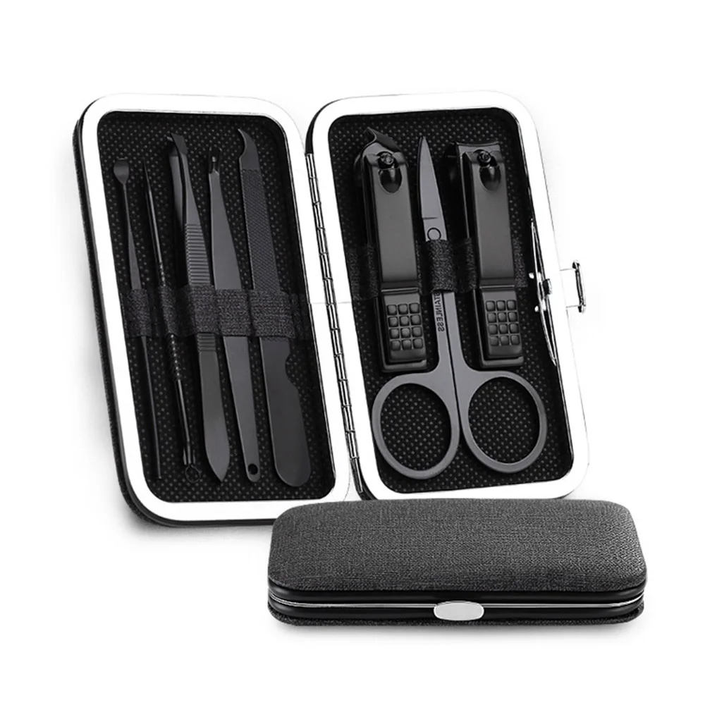 ANSELF 8pcs Stainless Steel Kit Pedicure Manicure Set Nail Clippers Scissors Ear Pick Acne Needle Traveling Grooming Kit
ANSELF 8pcs Stainless Steel Kit Pedicure Manicure Set Nail Clippers Scissors Ear Pick Acne Needle Traveling Grooming Kit