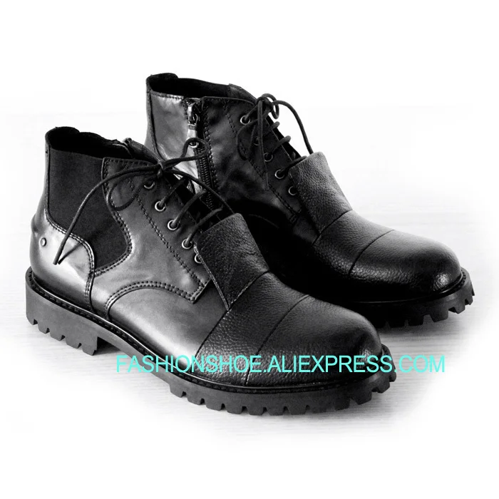 British Style Full Grain Leather Short Boots Flat Black Zipper Boot Mens Shoes Size euro 45
British Style Full Grain Leather Short Boots Flat Black Zipper Boot Mens Shoes Size euro 45