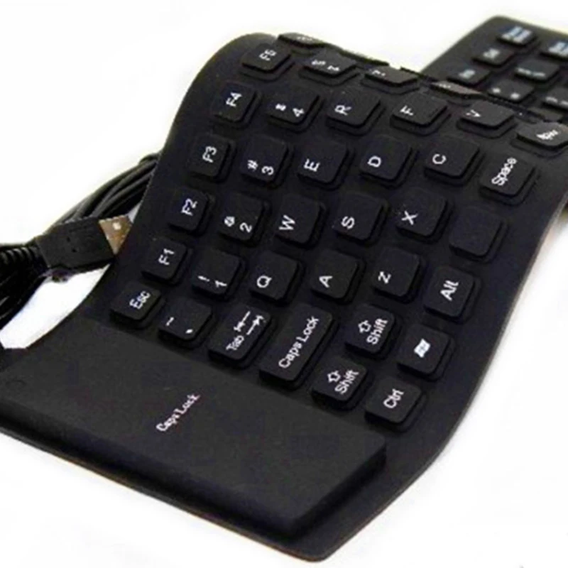 Foldable Silicone Keyboard, Flexible Keyboard USB Wired Portable Waterproof Silicon Keyboard for PC/PC/Notebook/Laptop
Foldable Silicone Keyboard, Flexible Keyboard USB Wired Portable Waterproof Silicon Keyboard for PC/PC/Notebook/Laptop