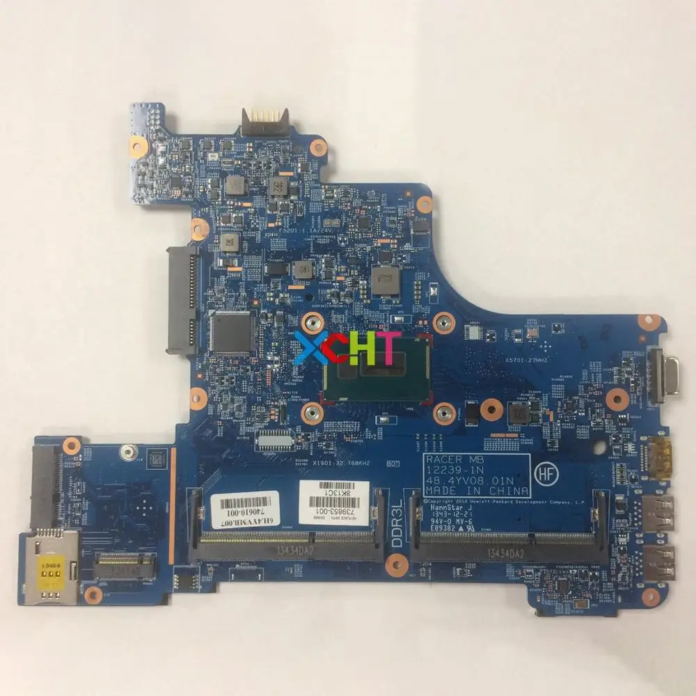 739853-001 739853-501 739853-601 48.4YV08.01N w Pent 3556U CPU for HP ProBook 430 G1 Notebook PC Motherboard Mainboard Tested
739853-001 739853-501 739853-601 48.4YV08.01N w Pent 3556U CPU for HP ProBook 430 G1 Notebook PC Motherboard Mainboard Tested