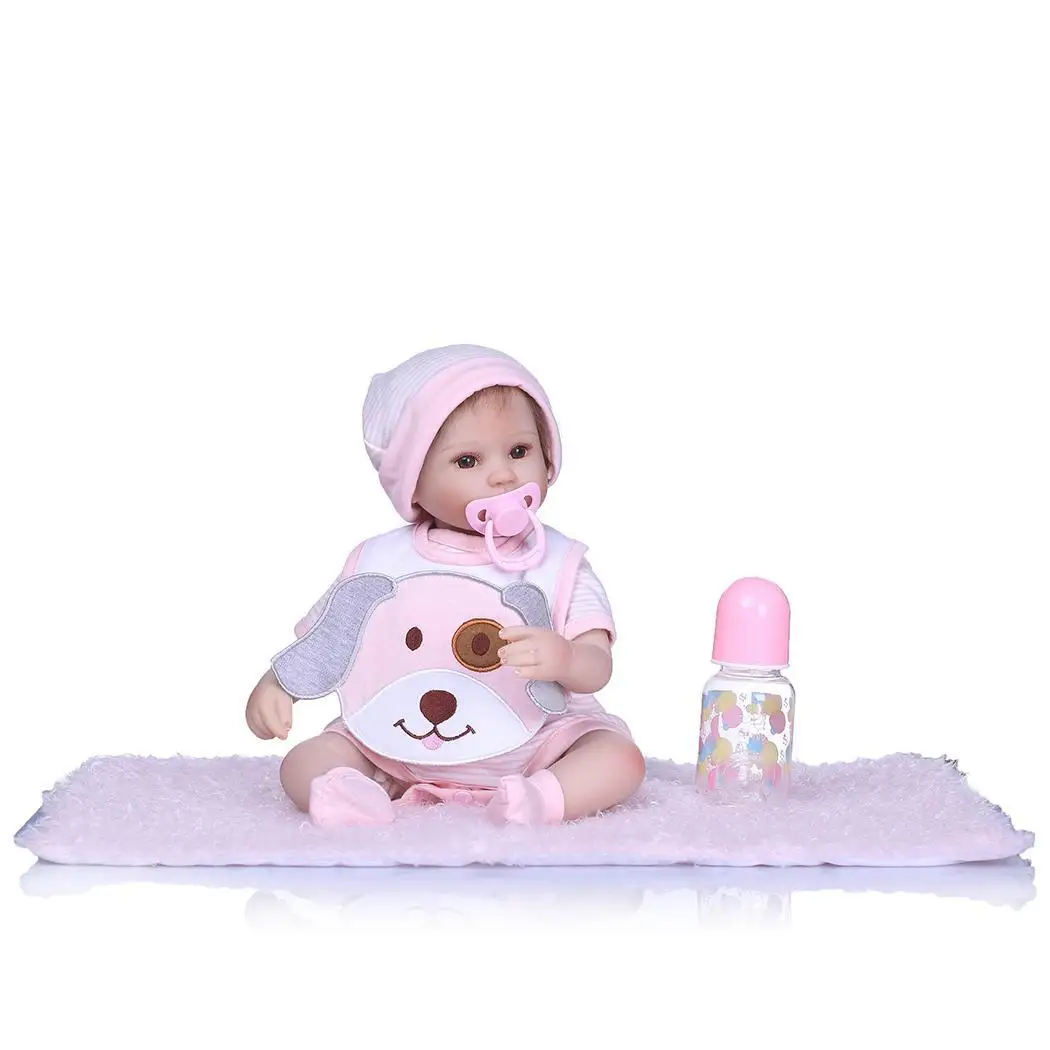 Kids Soft Silicone Realistic With Clothes 2-4Years Pink Reborn Collectibles, Gift, Playmate Baby Doll
Kids Soft Silicone Realistic With Clothes 2-4Years Pink Reborn Collectibles, Gift, Playmate Baby Doll