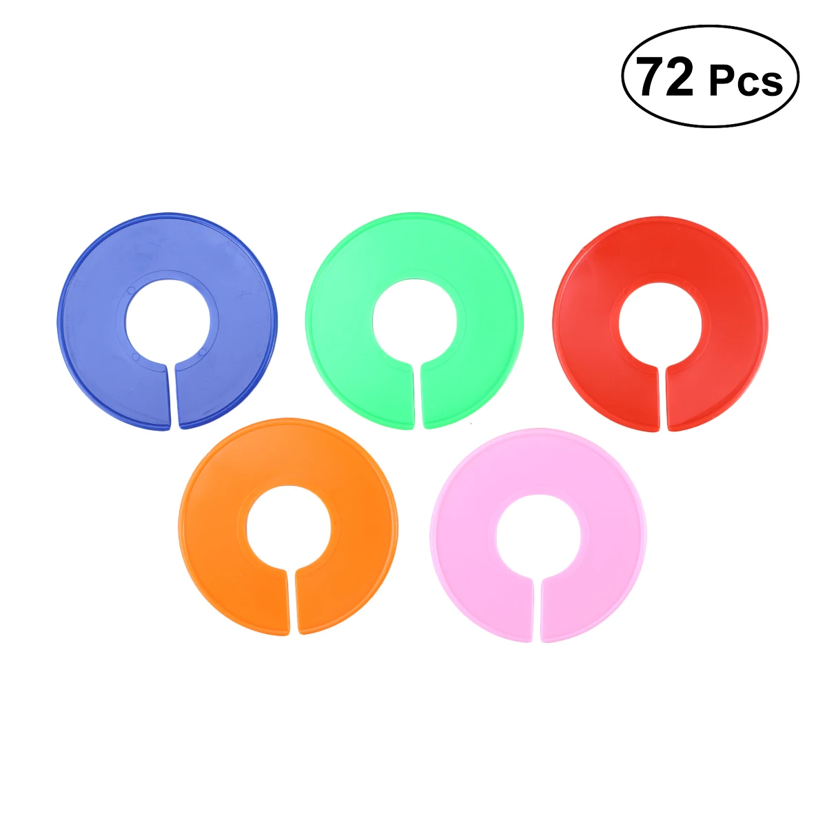 72PCS Concentric Round Clothing Hanger Separation Size Buckles for Clothes Size and DIY Accessories
72PCS Concentric Round Clothing Hanger Separation Size Buckles for Clothes Size and DIY Accessories