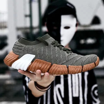 Fly Weaving Running Shoes For Men 2019 Spring Autumn Sport Shoes High Quality Breathable Sneakers For Male Thick Bottom Footwear
Fly Weaving Running Shoes For Men 2019 Spring Autumn Sport Shoes High Quality Breathable Sneakers For Male Thick Bottom Footwear