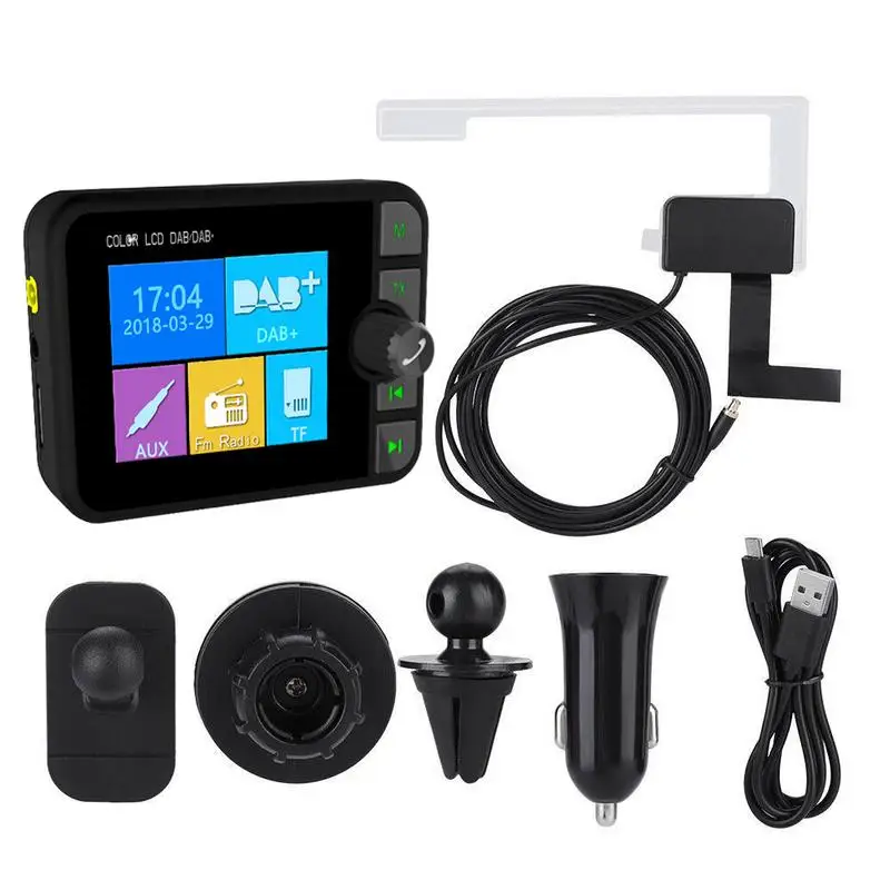 4in Color LCD Car DAB Radio Digital Broadcast Receiver With Bluetooth Playback To Support FM Transmission Black Car Radio
4in Color LCD Car DAB Radio Digital Broadcast Receiver With Bluetooth Playback To Support FM Transmission Black Car Radio