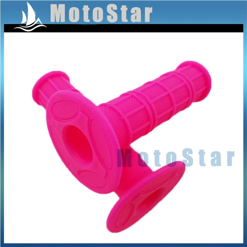 7/8'' 22mm Pink Rubber Throttle Handle Grips For Chinese Pit Dirt Motor Trail Bike Motorcycle Motocross
7/8'' 22mm Pink Rubber Throttle Handle Grips For Chinese Pit Dirt Motor Trail Bike Motorcycle Motocross