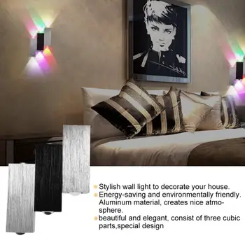 Bathroom Light Up Down lamp Outdoor Indoor Modern Aluminum 6W 6LED For Corridor Stairs Applique Murale Luminaire Mirror Light
Bathroom Light Up Down lamp Outdoor Indoor Modern Aluminum 6W 6LED For Corridor Stairs Applique Murale Luminaire Mirror Light