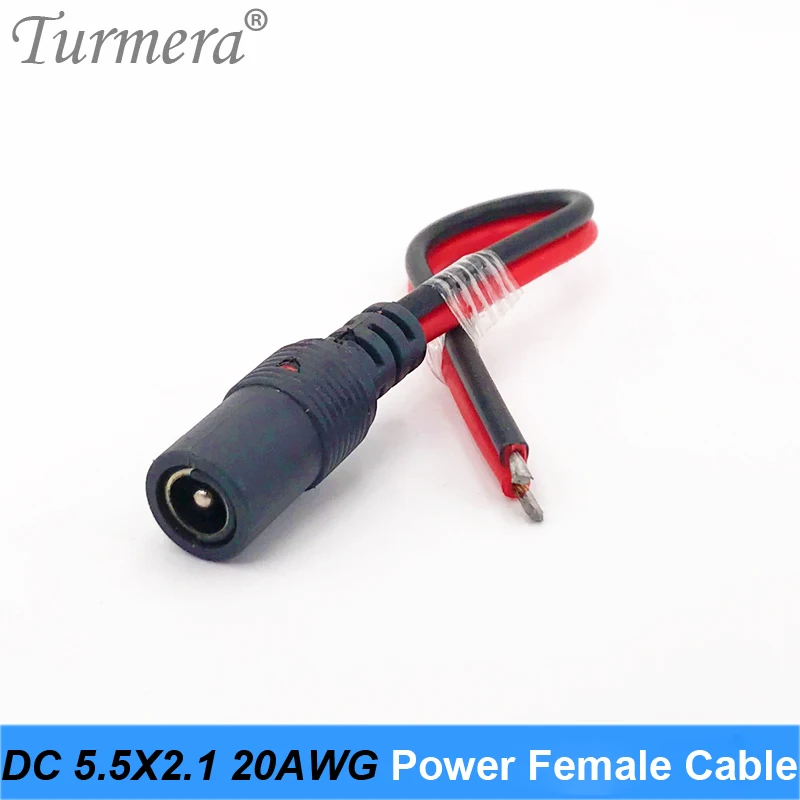 5.5 x 2.1mm DC power female cable 12V Plug DC Female Adapter cable Plug Connector for CCTV Camera DC plug Female 5.5*2.1 5pieces
5.5 x 2.1mm DC power female cable 12V Plug DC Female Adapter cable Plug Connector for CCTV Camera DC plug Female 5.5*2.1 5pieces