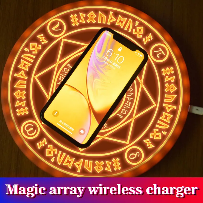 Magic Array Wireless Charger 5W QI Fast Charging Pad For iPhone 8 X XR XS MAX Samsung S7 S8 S9 Huawei Mate 20 Pro For Xiaomi
Magic Array Wireless Charger 5W QI Fast Charging Pad For iPhone 8 X XR XS MAX Samsung S7 S8 S9 Huawei Mate 20 Pro For Xiaomi