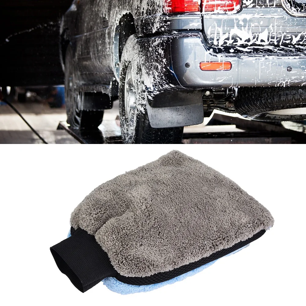 Universal Washing Glove Coral Velvet Car Blue Warm Soft Cleaning Washing Gloves Household Mitten Car Wash Tool Mesh bug sponge
Universal Washing Glove Coral Velvet Car Blue Warm Soft Cleaning Washing Gloves Household Mitten Car Wash Tool Mesh bug sponge