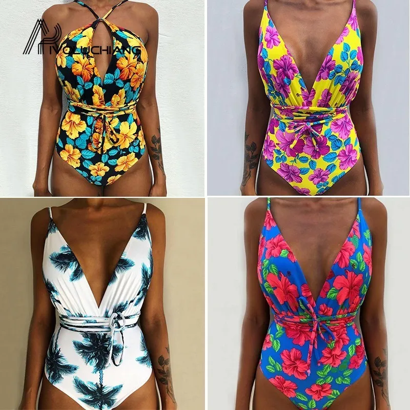 Print One Piece Swimsuit 2019 Multiple Ways Of Wearing Swimwear Women Plus Size Tankini Monokini Badpak Biquini Mujer Maillot
Print One Piece Swimsuit 2019 Multiple Ways Of Wearing Swimwear Women Plus Size Tankini Monokini Badpak Biquini Mujer Maillot